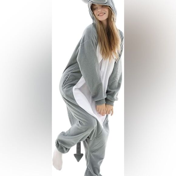 Oversized Critter Onesie Pajama Costume Unixes - Picture 1 of 15